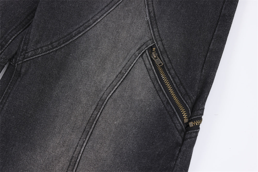 Fashion Personality Wide Leg Jeans Men