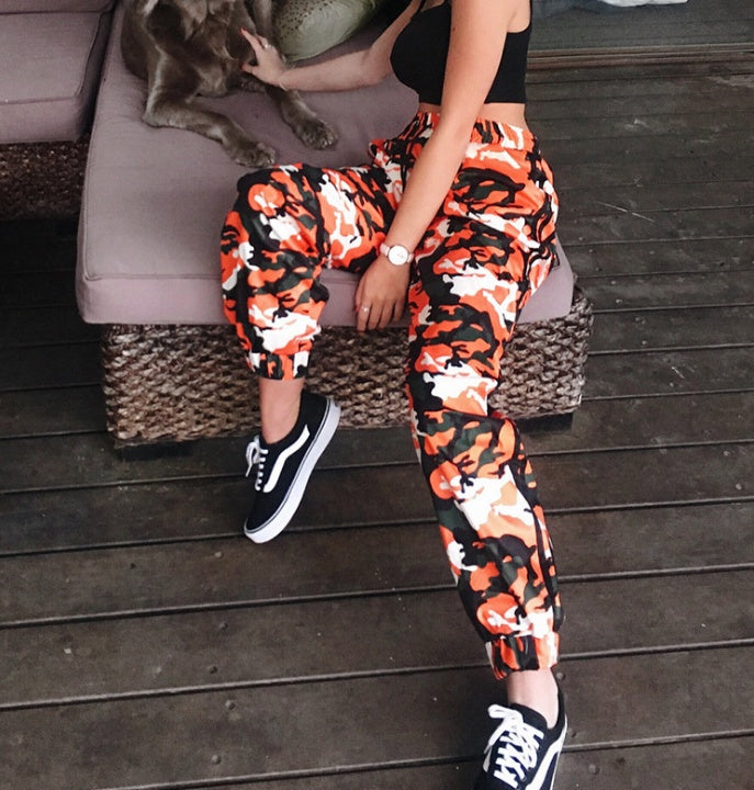 IN CHARGE CARGO CAMO PANTS
