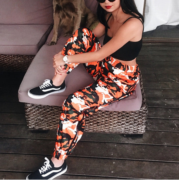 IN CHARGE CARGO CAMO PANTS