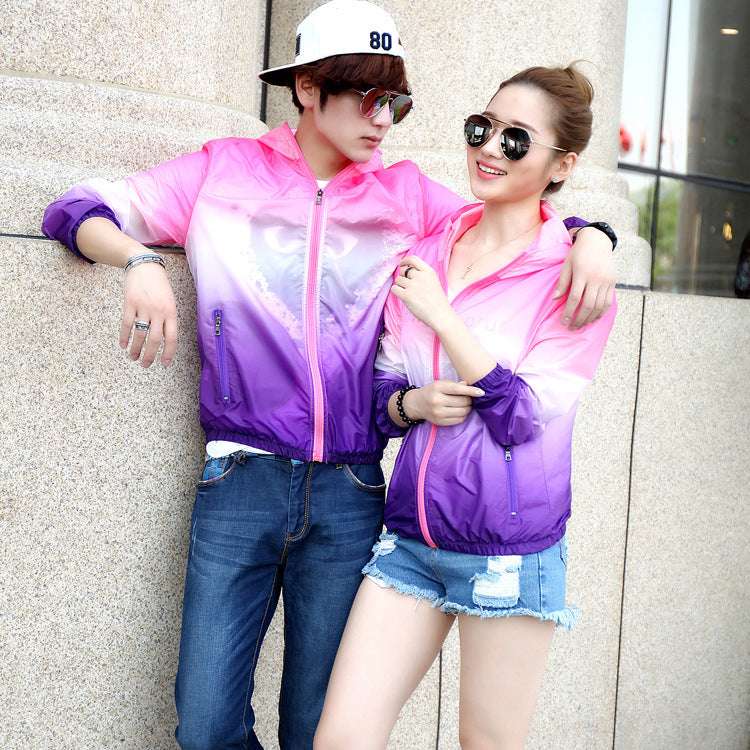 Breathable And Quick-drying Women's Windbreaker Jacket