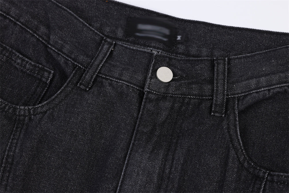 Fashion Personality Wide Leg Jeans Men