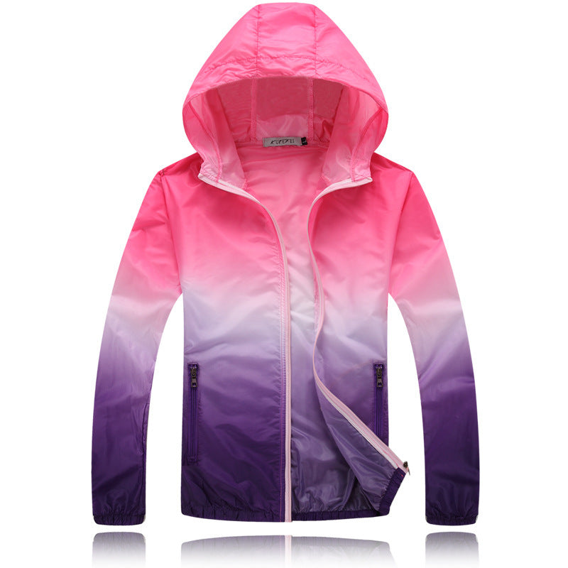 Breathable And Quick-drying Women's Windbreaker Jacket
